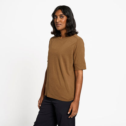 ciele athletics - W HLSTShirt Sorino - Sable - 3